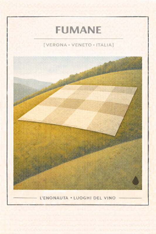 Poster illustrato di Fumane