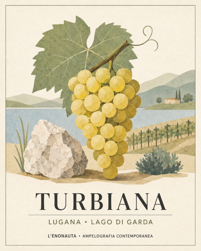 Turbiana, tavola di Ampelografia contemporanea