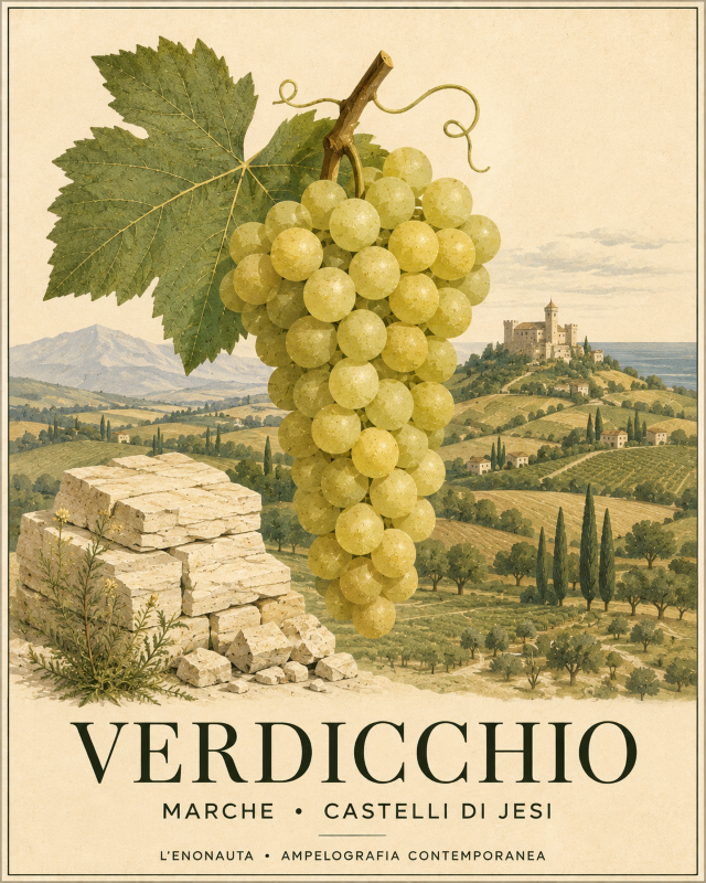 Verdicchio, tavola di Ampelografia contemporanea