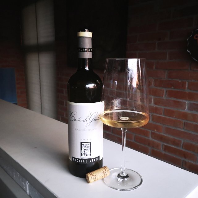 Enonauta/Degustazione di Vino #038 - wine review - Costa di Giulia 2015 di Michele Satta. Ottima evoluzione per il Vermentino di Satta