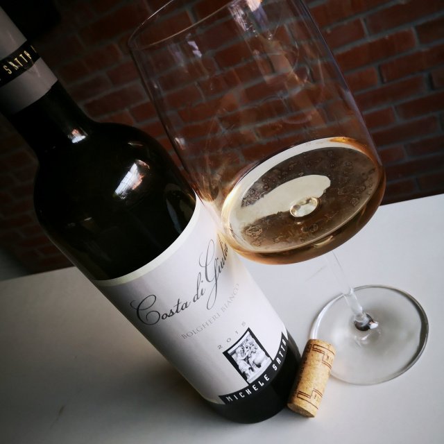 Enonauta/Degustazione di Vino #038 - wine review - Costa di Giulia 2015 di Michele Satta. Ottima evoluzione per il Vermentino di Satta