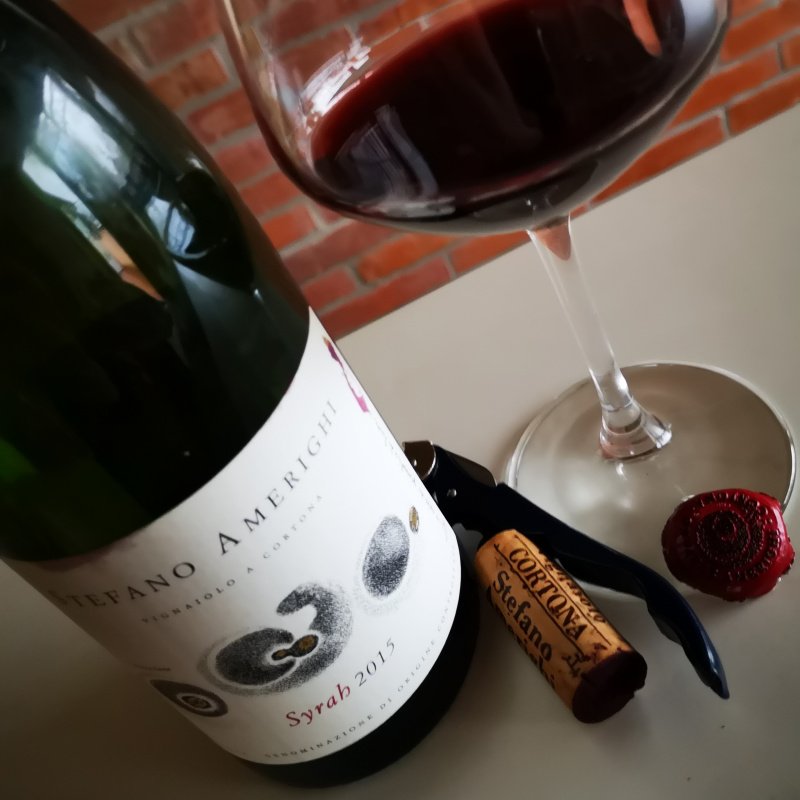 Enonauta/Degustazione di Vino #053 - wine review - Syrah 2015 Amerighi | un vino di grande generosità e potenza