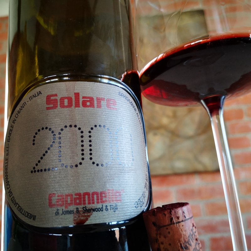 Enonauta/Degustazione di Vino #048 - wine review - Solare 2000 - Capannelle. Un Supertuscan con vitigni Tuscan da Gaiole in Chianti