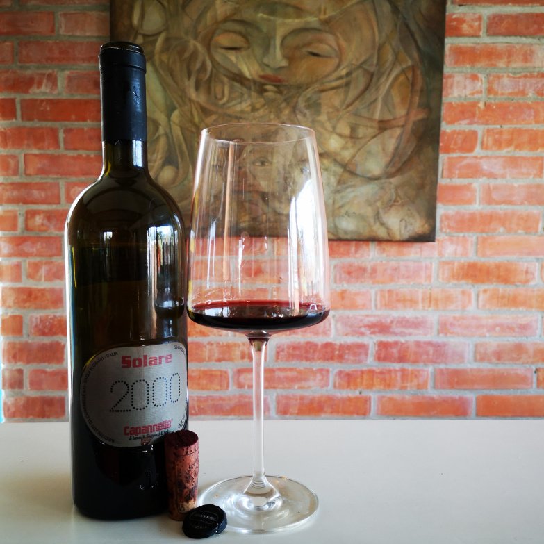Enonauta/Degustazione di Vino #048 - wine review - Solare 2000 - Capannelle. Un Supertuscan con vitigni Tuscan da Gaiole in Chianti