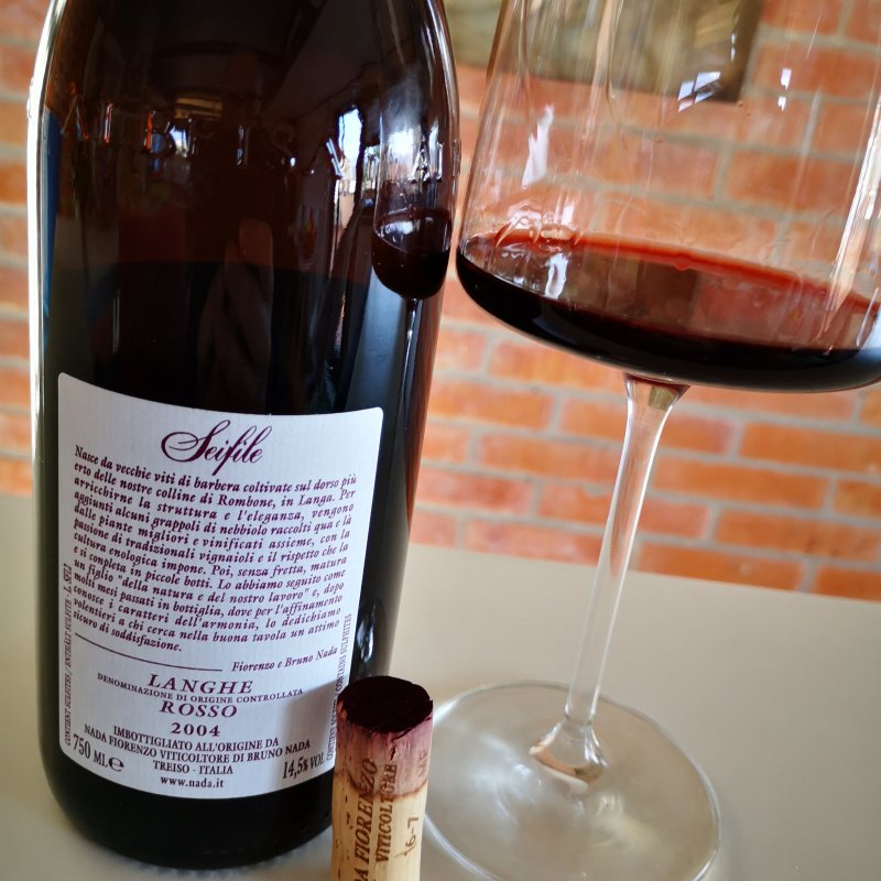 Enonauta/Degustazione di Vino #059 - wine review - Seifile 2004 - Fiorenzo Nada | un gioiello di Langa fatto con Barbera e Nebbiolo