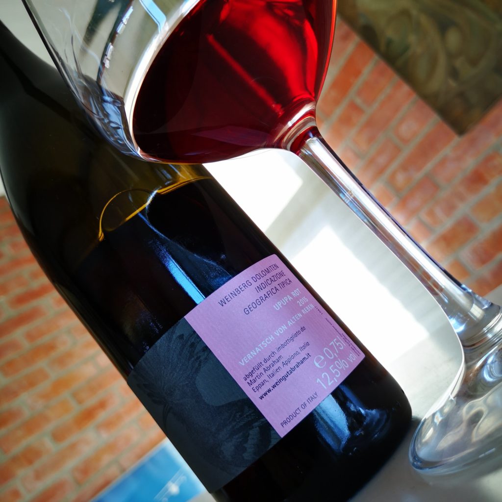 Enonauta/Degustazione di Vino #062 - wine review - Upupa Rot 2015 - Abraham | A mio parere una delle più originali e piacevoli interpretazioni del più tradizionale dei vitigni altoatesini