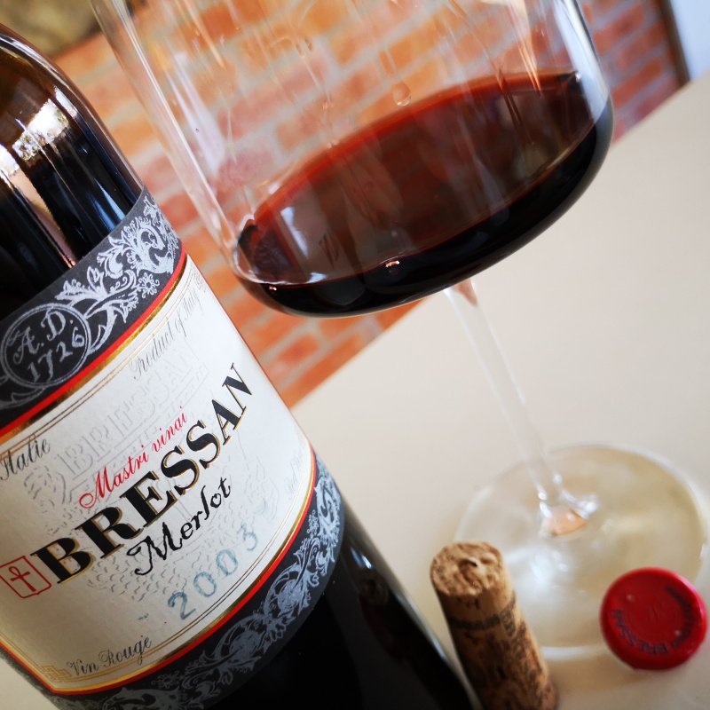 Enonauta/Degustazione di Vino #063 - wine review - Merlot 2003 - Bressan | Merlot d'annata del controverso produttore Bressan