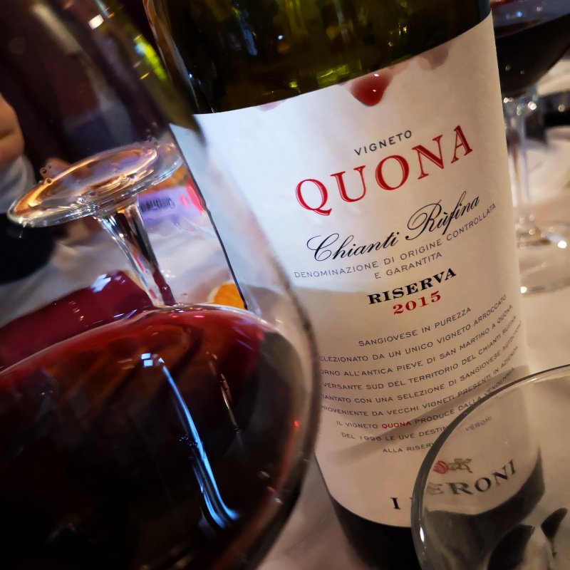 Enonauta/Degustazione di Vino #060 - wine review - Chianti Rùfina Ris. 2015 Quona - I Veroni | sangiovese di razza e di grande carattere