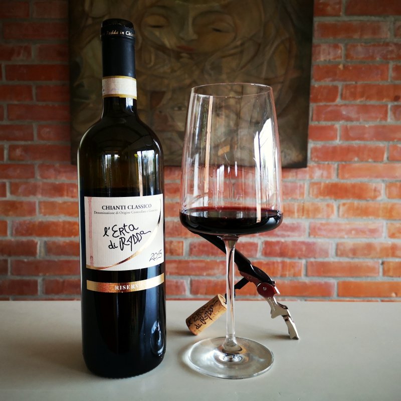 Enonauta/Degustazione di Vino #069 - wine review - Chianti Classico Ris. 2015 - L'Erta di Radda | fedeltà al vitigno, territorialità e schiettezza