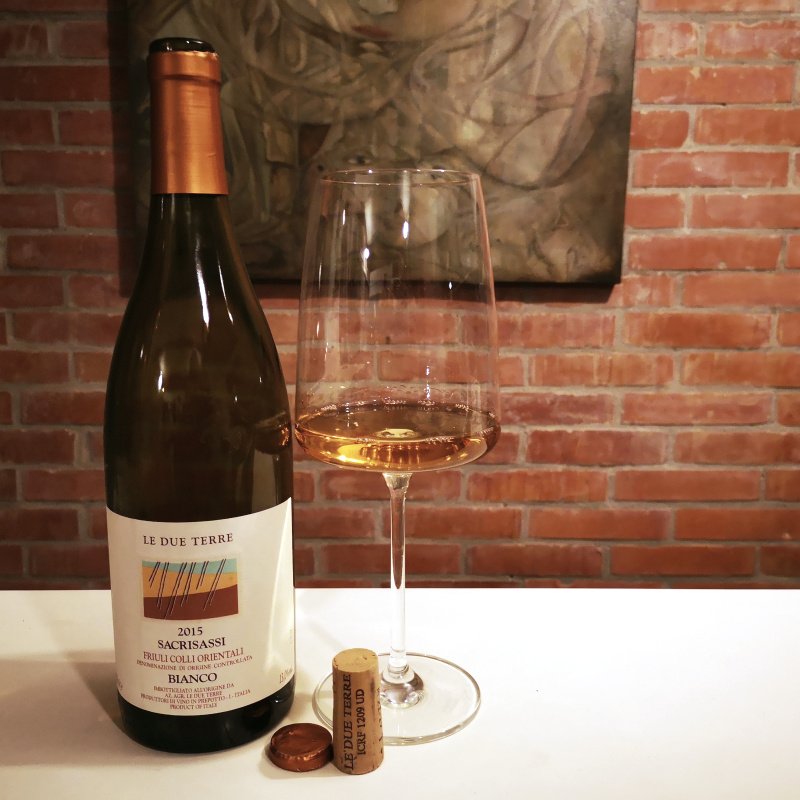Enonauta/Degustazione di Vino #072 - review - Sacrisassi Bianco 2015 - Le Due Terre | Vino di forte personalità e temperamento
