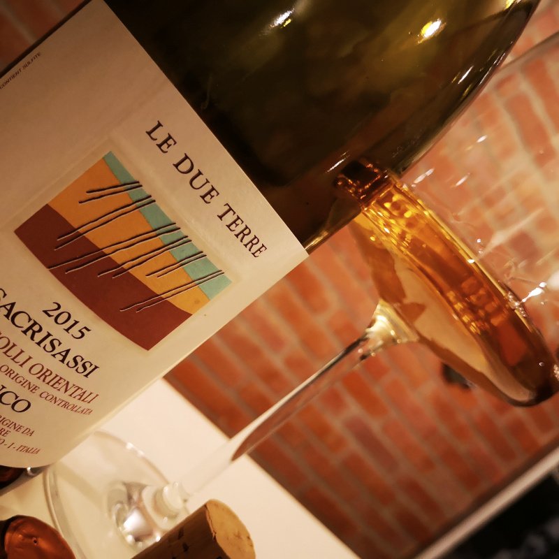 Enonauta/Degustazione di Vino #072 - review - Sacrisassi Bianco 2015 - Le Due Terre | Vino di forte personalità e temperamento