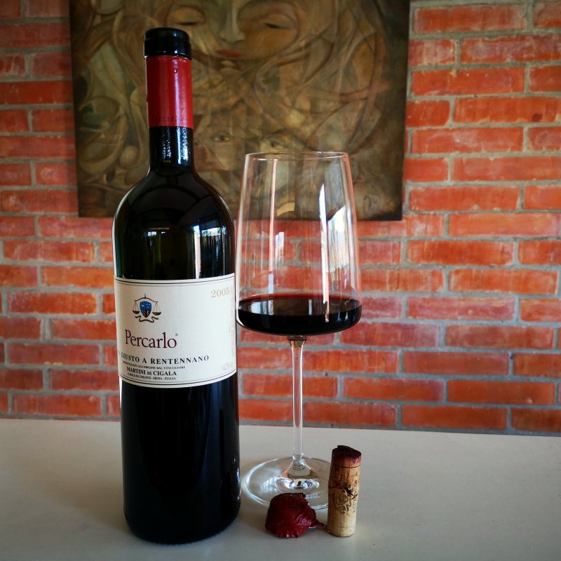 Enonauta/Degustazione di Vino #073 - review - Percarlo 2005 - San Giusto a Rentennano | Equilibrio e piacevolezza complessiva rara