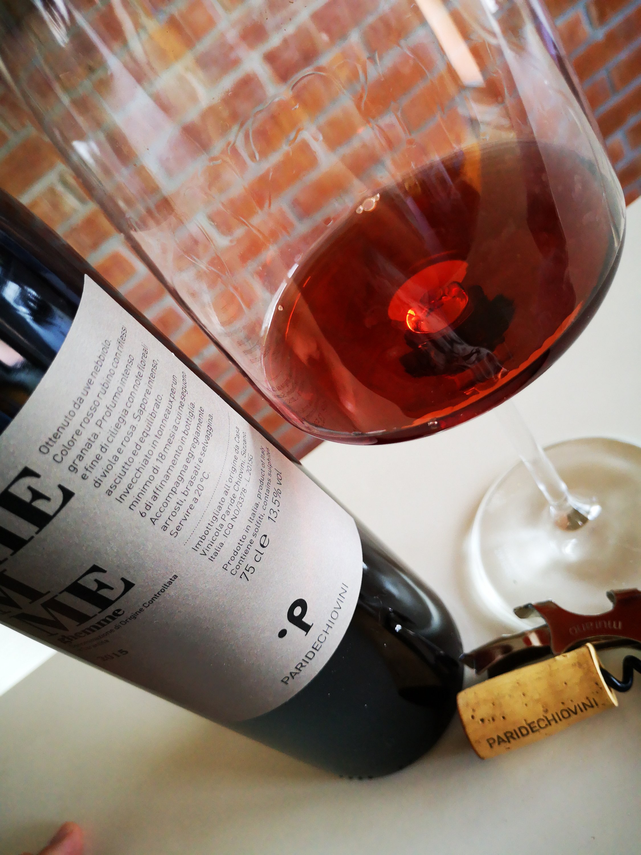Enonauta/Degustazione di Vino #081 - review - Ghemme 2015 - Paride Chiovini | Alto Piemonte profumato e rigoroso