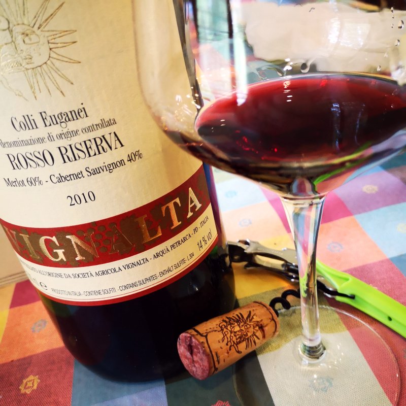 Enonauta/Degustazione di Vino #084 - review - Rosso Riserva 2010 - Vignalta | taglio bordolese da i Colli Euganei