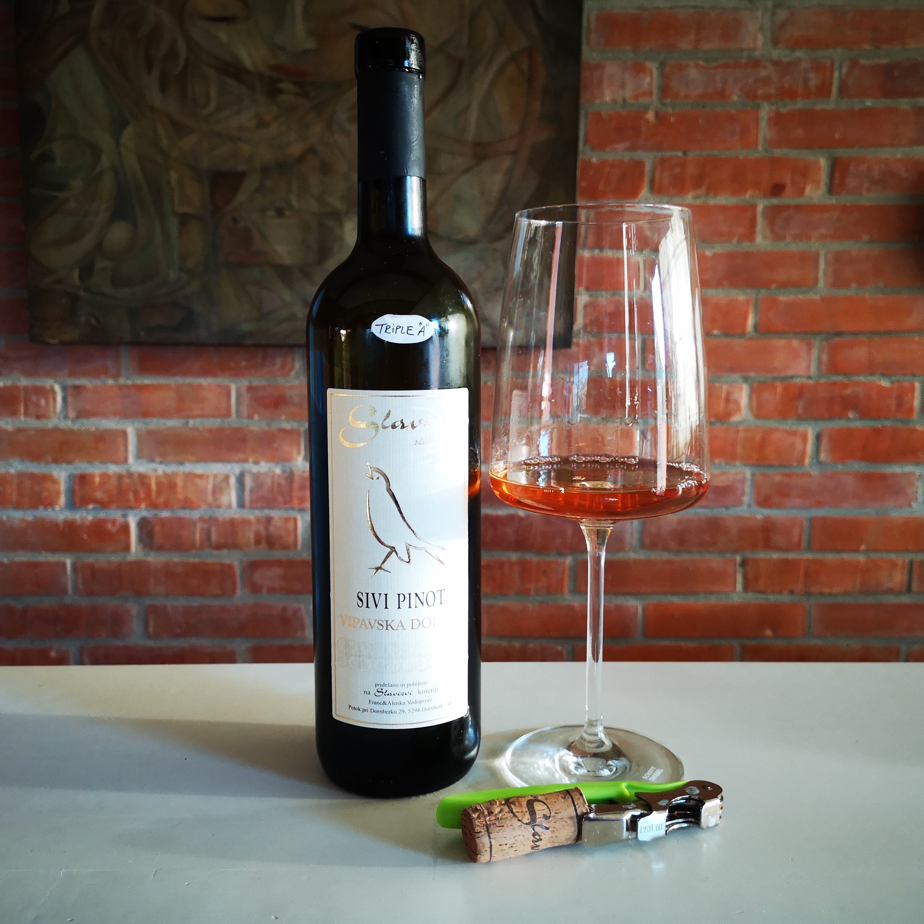 Enonauta/Degustazione di Vino #094 - review - Sivi Pinot 2015 - Slavcek | Pinot Grigio Ramato di grande personalità
