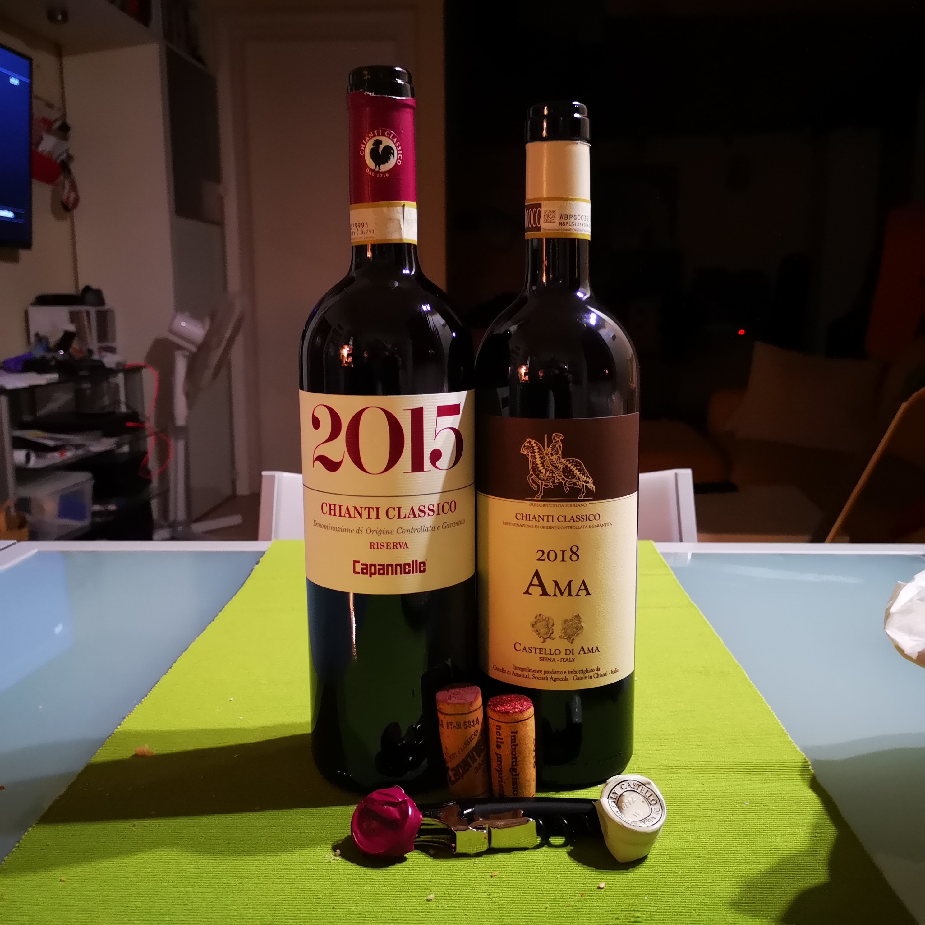 Enonauta/Degustazione di Vino #104/105 - review - Gaiole in Chianti State of Mind - Chianti Classico Ama 2018 & Capannelle 2015