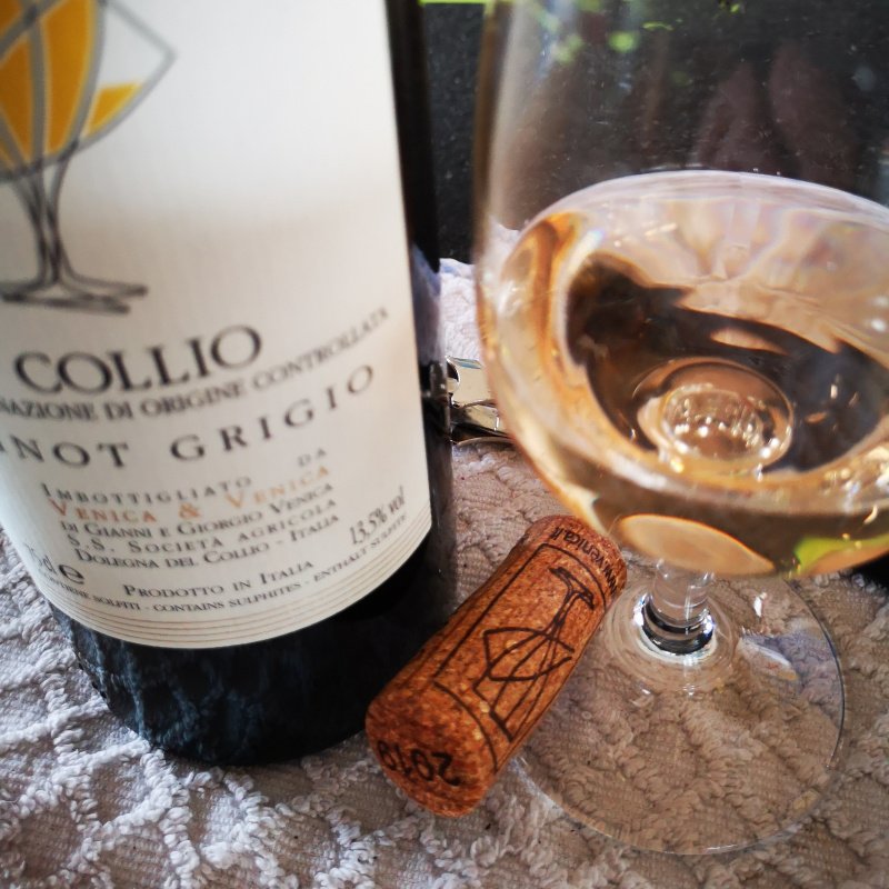 Enonauta/Degustazione di Vino #110 - review - Pinot Grigio Jesera 2019 - Venica | Volume e sapore, ma non è un vino piazzato.