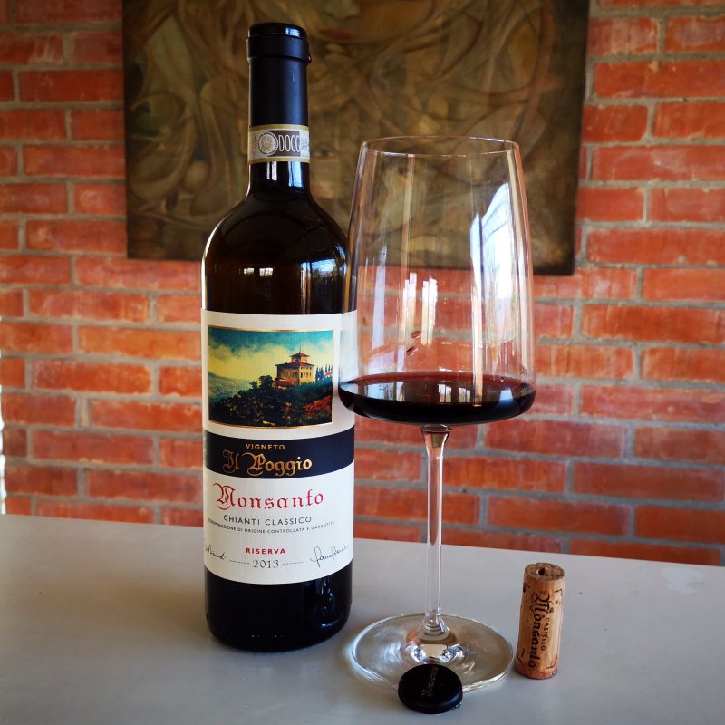Enonauta/Degustazione di Vino #125 - review - Chianti Classico Riserva 2013 Vigneto Il Poggio - Monsanto | iconico e buono