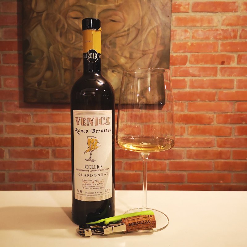 Enonauta/Degustazione di Vino #130 - review - Ronco Bernizza Chardonnay 2019 - Venica | Chardonnay denso, più fruttato che floreale