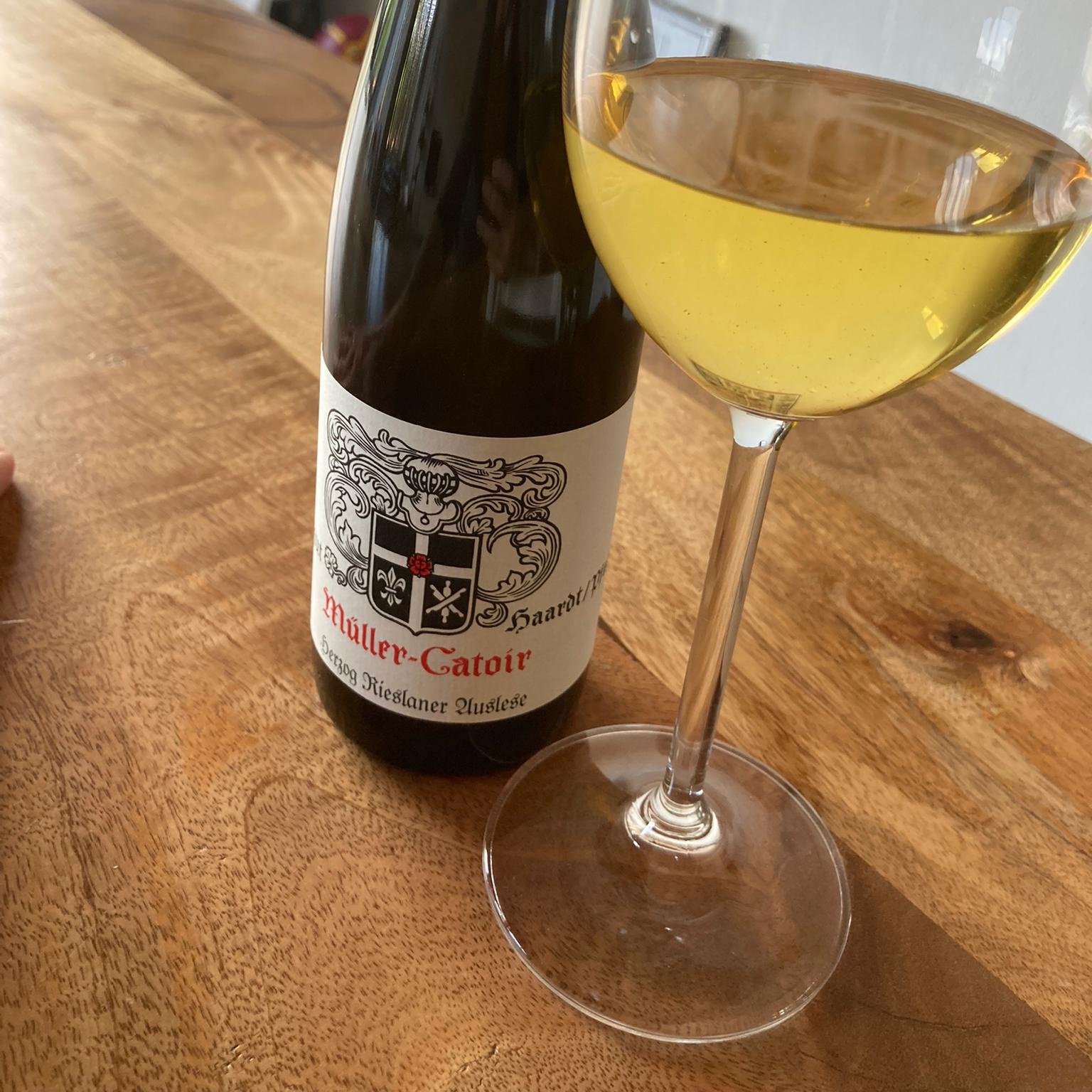 Enonauta/Degustazione di Vino #150 - review -  MÜLLER-CATOIR - Riesling Haardter Herzog Auslese 2009 | si sprigiona la forza del Riesling renano nel suo terroir