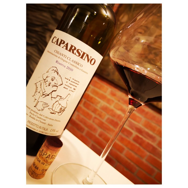 Enonauta/Degustazione di Vino #154 - Caparsino 2010 Chianti Classico Ris. - Caparsa  | Se ciò che viene chiamato Souplesse esiste è dentro questa bottiglia