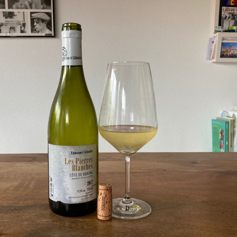 Enonauta/Degustazione di Vino #175 - Emmanuel Giboulot ed il suo Les Pierres Blanc 2017 | Chardonnay di grande finezza