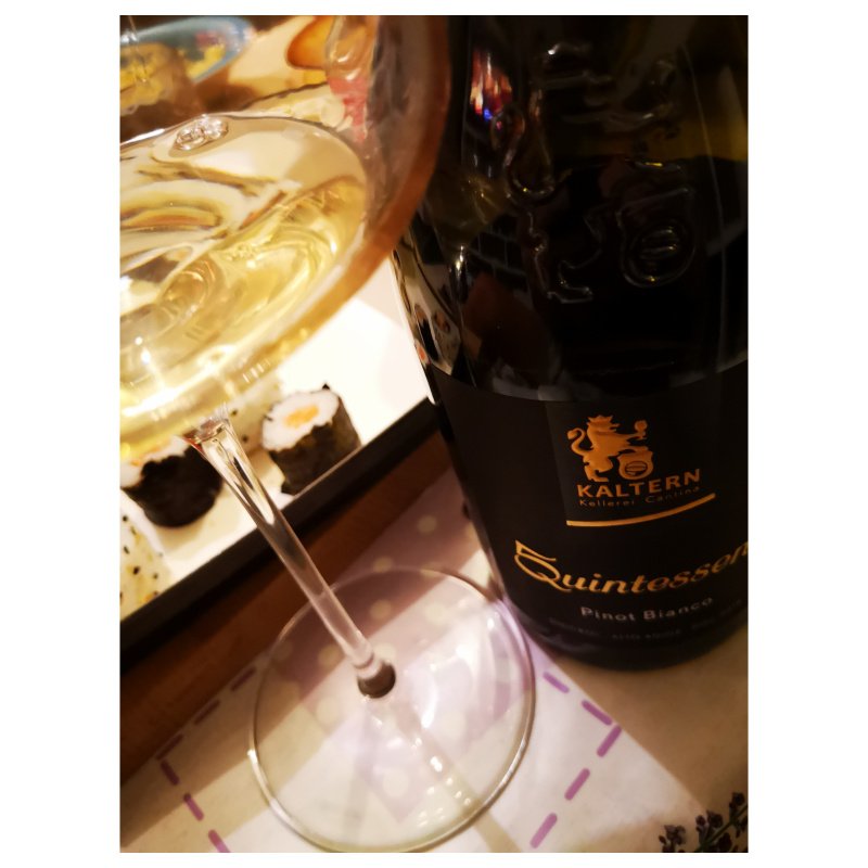 Enonauta/Degustazione di Vino #176 - Quintessenz Pinot Bianco 2018 - Kellerei Kaltern | il suo punto forte nella compostezza e nella precisione