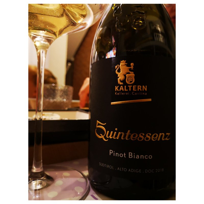 Enonauta/Degustazione di Vino #176 - Quintessenz Pinot Bianco 2018 - Kellerei Kaltern | il suo punto forte nella compostezza e nella precisione