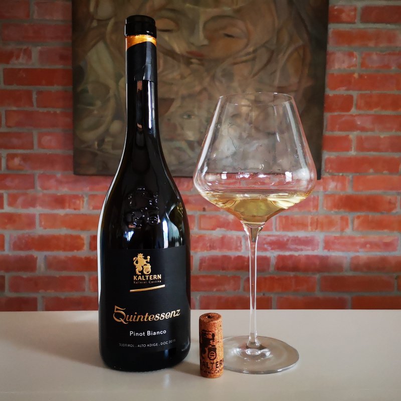 Enonauta/Degustazione di Vino #176 - Quintessenz Pinot Bianco 2018 - Kellerei Kaltern | il suo punto forte nella compostezza e nella precisione