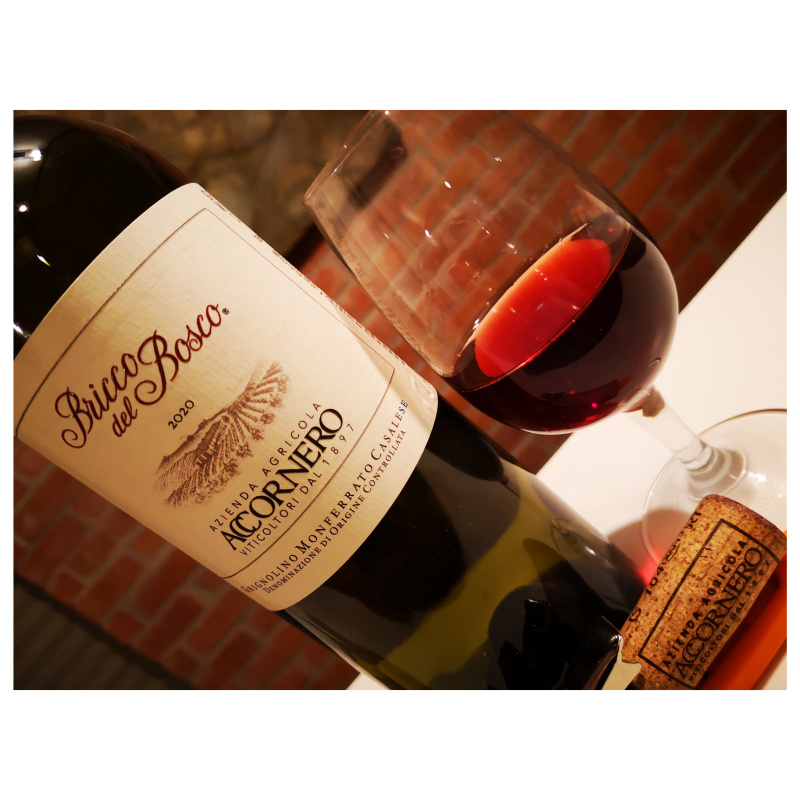 Enonauta/Degustazione di Vino #163 - Grignolino Bricco del Bosco 2020 - Accornero  | Un vino lineare a cui non manca niente, caratterizzato da compatta e precisa semplicità