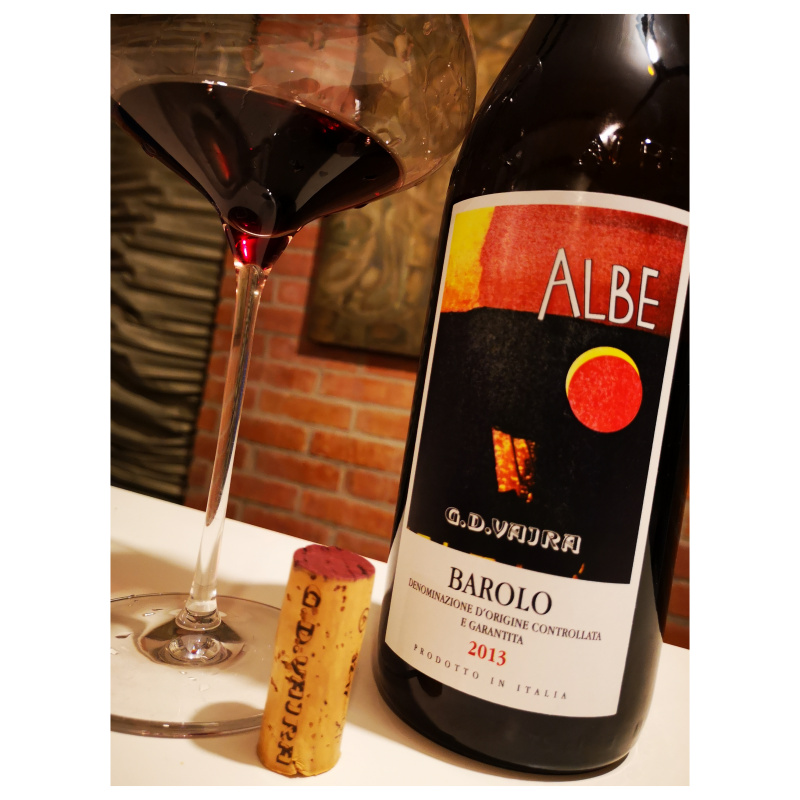 Enonauta/Degustazione di Vino #174 - Barolo Albe 2013 - G. D. VAJRA | Giovane Barolo ancora austero da riprovare