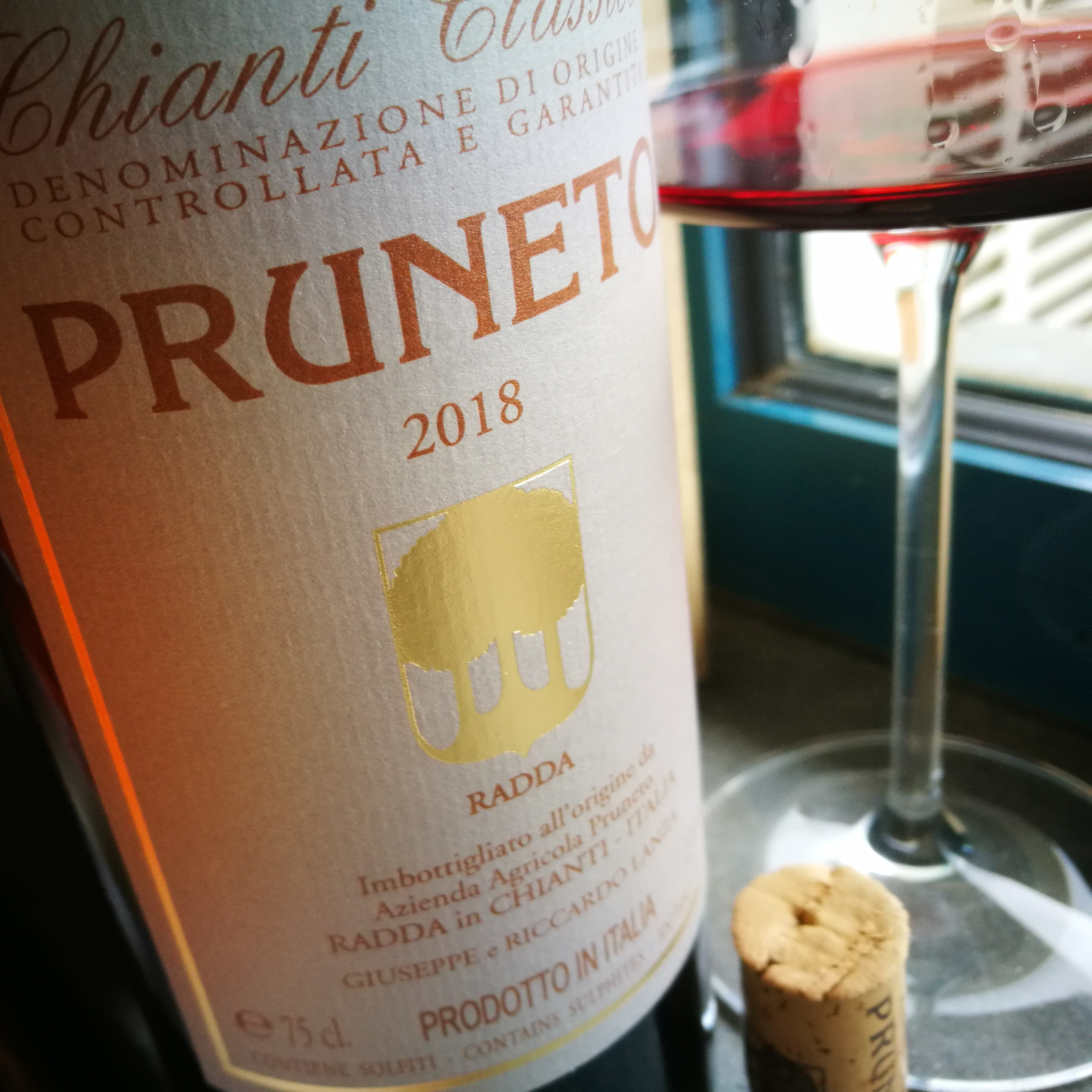 Enonauta/Degustazione di Vino #165 - Chianti Classico 2018 - Podere Pruneto |  Sangiovese di Carattere da Volpaia/Radda in Chianti