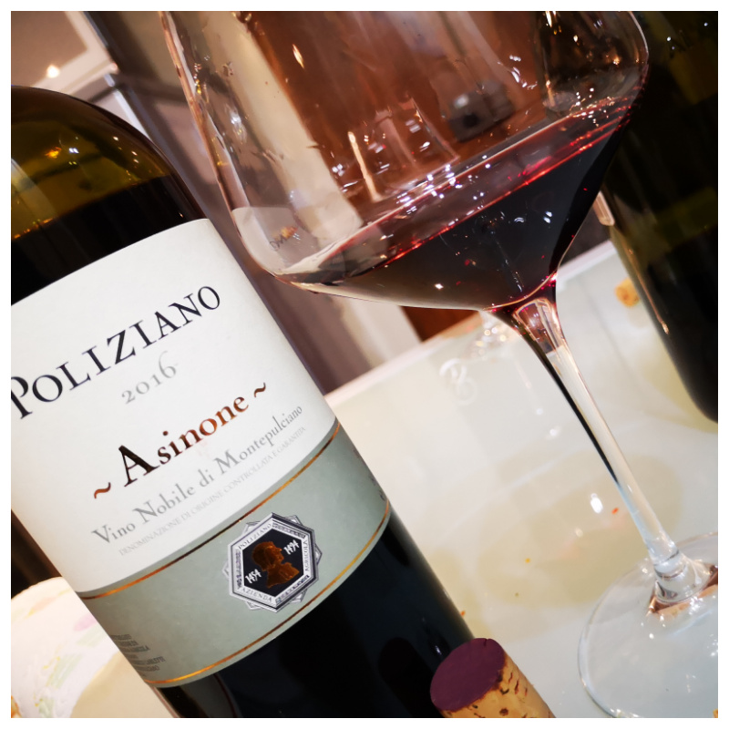 Enonauta/Degustazione di Vino #189 - Asinone 2016 - Vino Nobile di Montepulciano - Poliziano | Vino di buon corpo con vigorosa freschezza