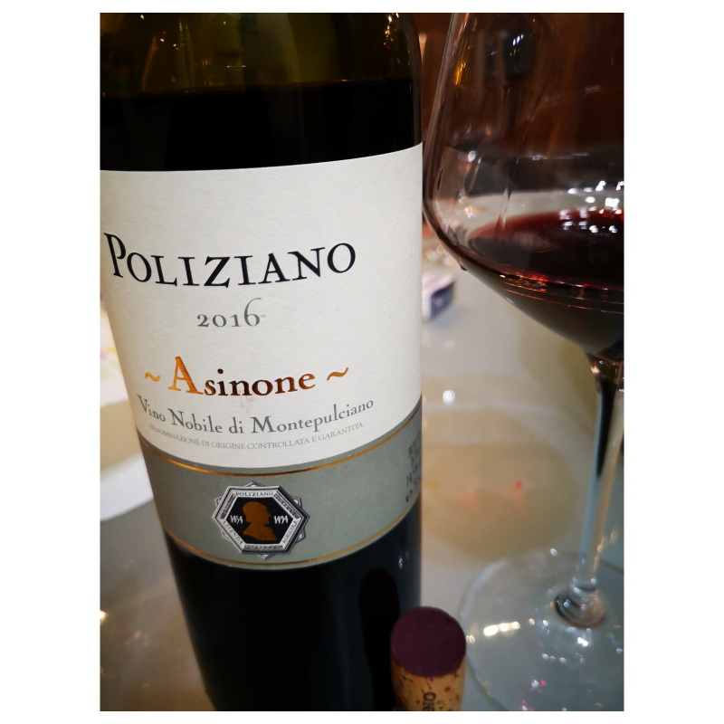 Enonauta/Degustazione di Vino #189 - Asinone 2016 - Vino Nobile di Montepulciano - Poliziano | Vino di buon corpo con vigorosa freschezza