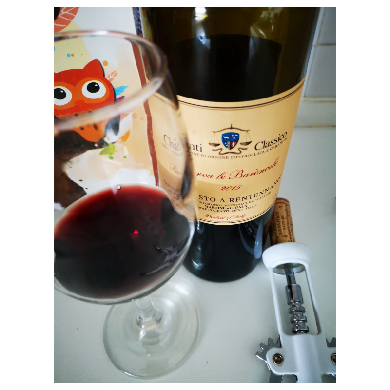 Enonauta/Degustazione di Vino #206 - Chianti Classico Riserva 2015 "Le Baròncole" - San Giusto a Rentennano | Vino di Grande Qualità