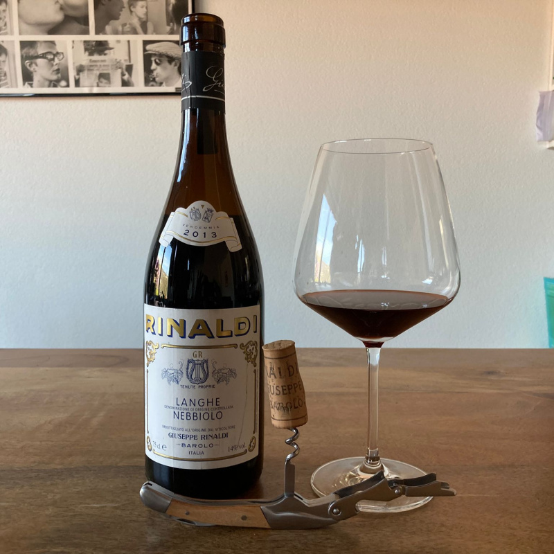 Enonauta/Degustazione di Vino #205 - Langhe Nebbiolo 2013 Giuseppe Rinaldi | Corpo atletico e definito come quello di un quattrocentrista olimpico