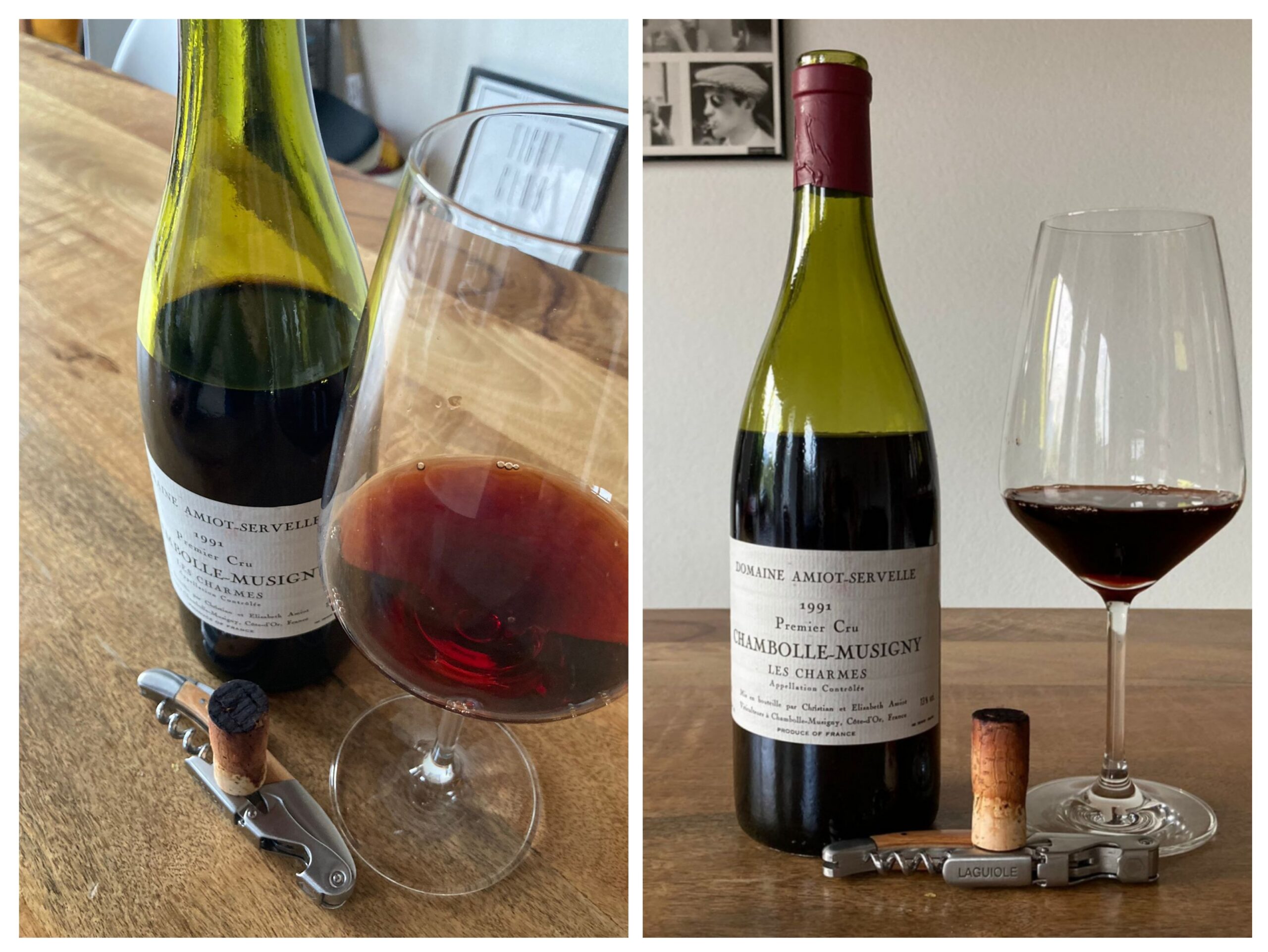 Enonauta/Degustazione di Vino #266 - review - Chambolle-Musigny "Les Charmes" Premier Cru 1991 - Domaine Amiot-Servelle | elogio alla pazienza