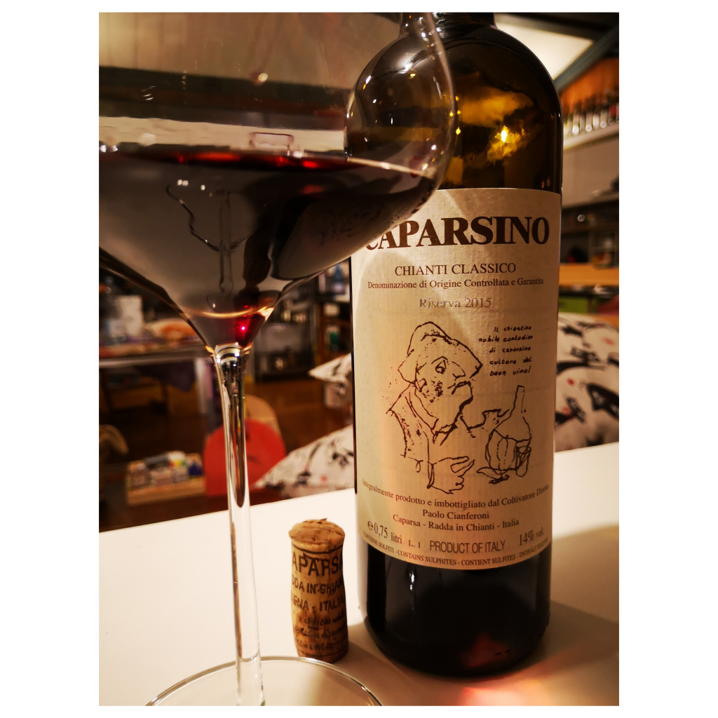 Enonauta/Degustazione di Vino #267 - review - Caparsino Riserva Chianti Classico 2015 - Caparsa | Palato generoso, ampio, concentrato