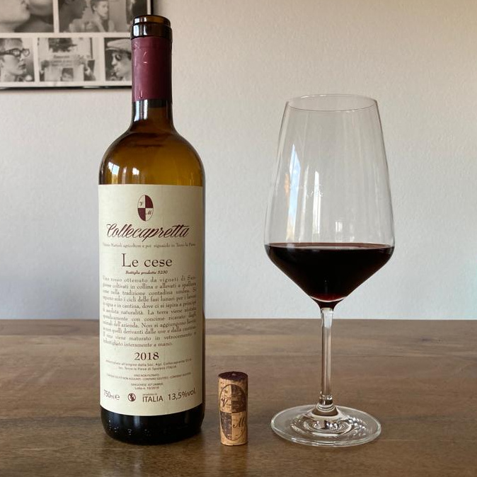 Enonauta/Degustazione di Vino #271 - review - Le Cese 2018 - Collecapretta | Le Cese è un grande Sangiovese in purezza che se la gioca con tutti