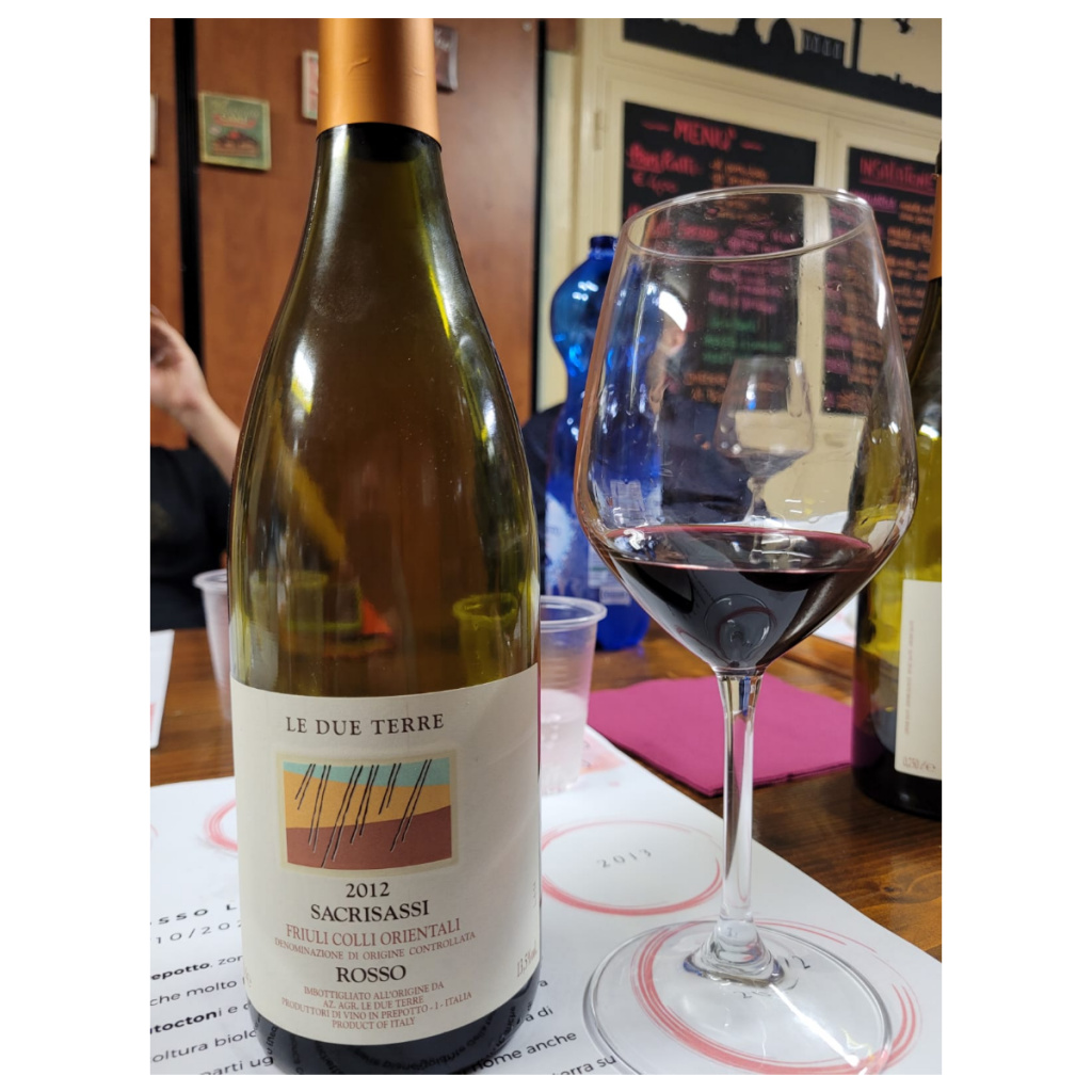 Enonauta/Degustazione di Vino #276/287 - review - 12 bottiglie dell'azienda Le Due Terre di Prepotto. Le due Terre Sacrisassi Rosso & Bianco