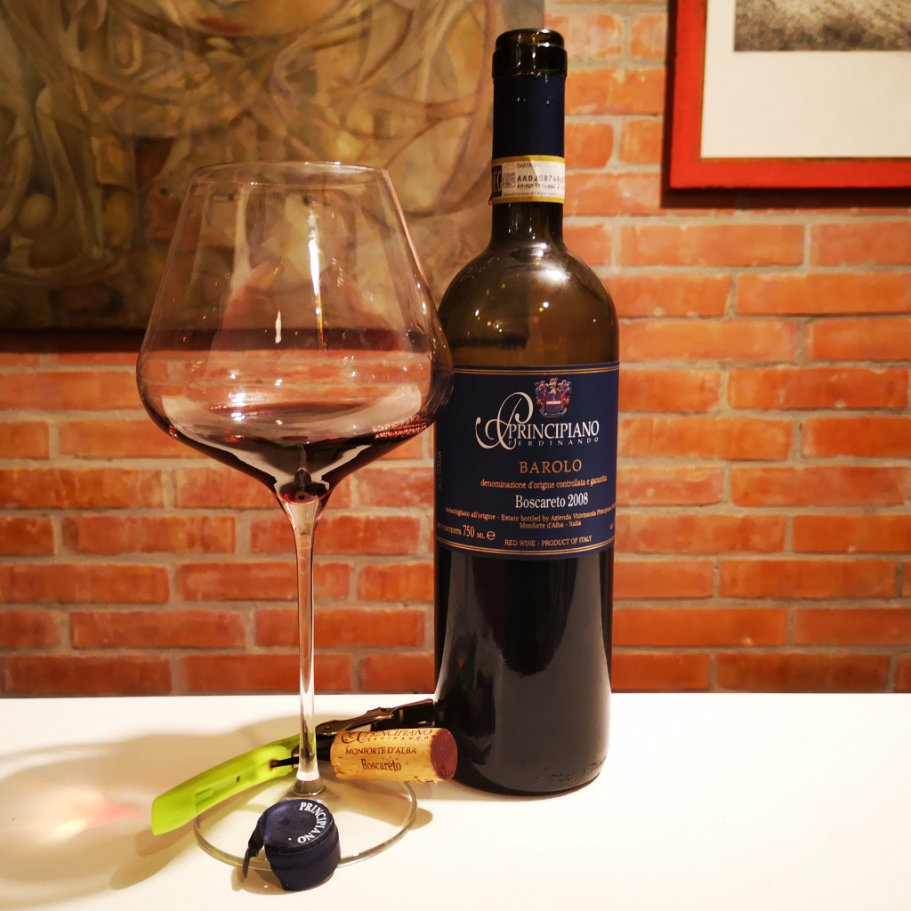 Enonauta/Degustazione di Vino #288 - review - Barolo Boscareto 2008 - Ferdinando Principiano | Vino generoso al naso e al palato, un grande inizio anno