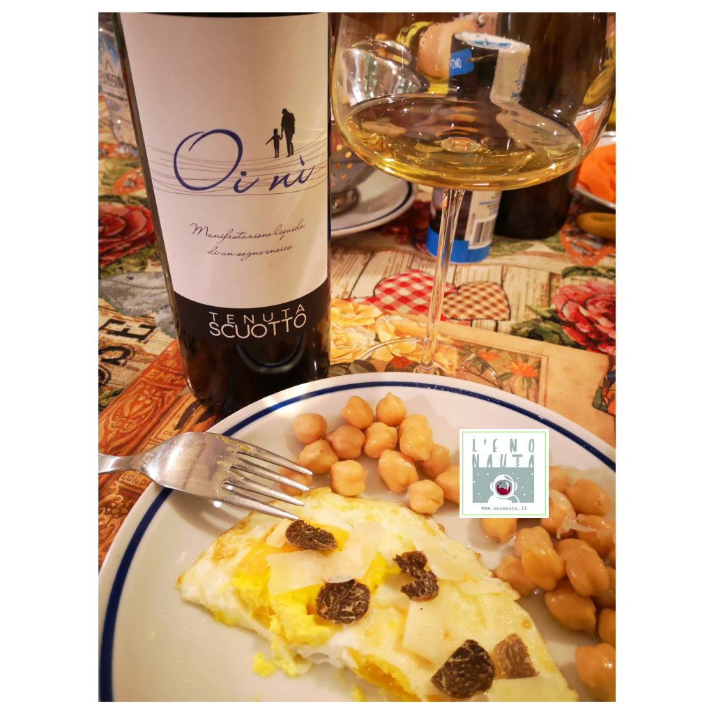 Enonauta/Degustazione di Vino #306 - review - Oi Nì 2019 - Tenuta Scuotto - Campania Fiano Igp | vino lussureggiante, generoso, a tratti paradossale