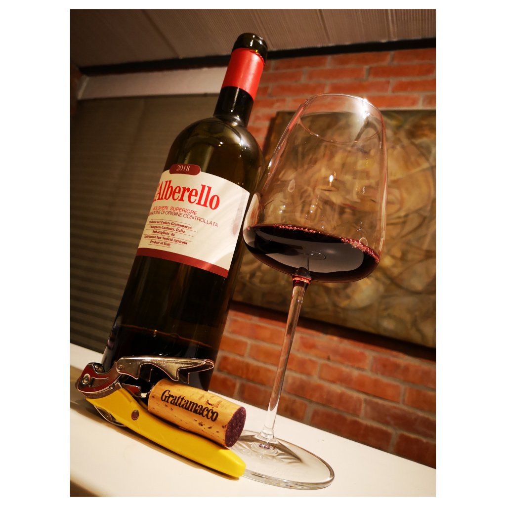 Enonauta/Degustazione di Vino #312 - review - L'Alberello 2018 - Grattamacco | Bolgheri Superiore accessibile e già approcciabile
