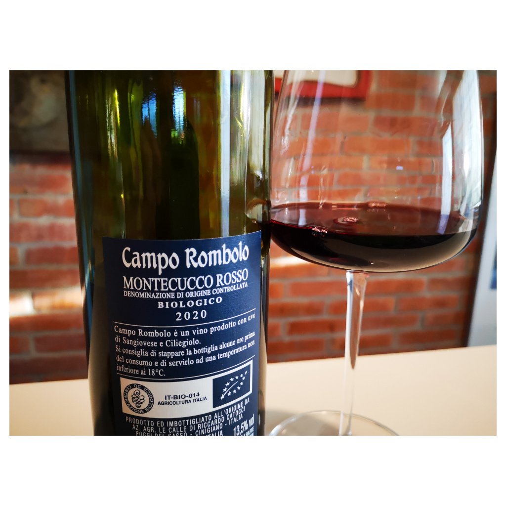 Enonauta/Degustazione di Vino #314 - review - Montecucco "Campo Rombolo" 2020 - Le Calle | le belle sorprese da poco più di 10 euro