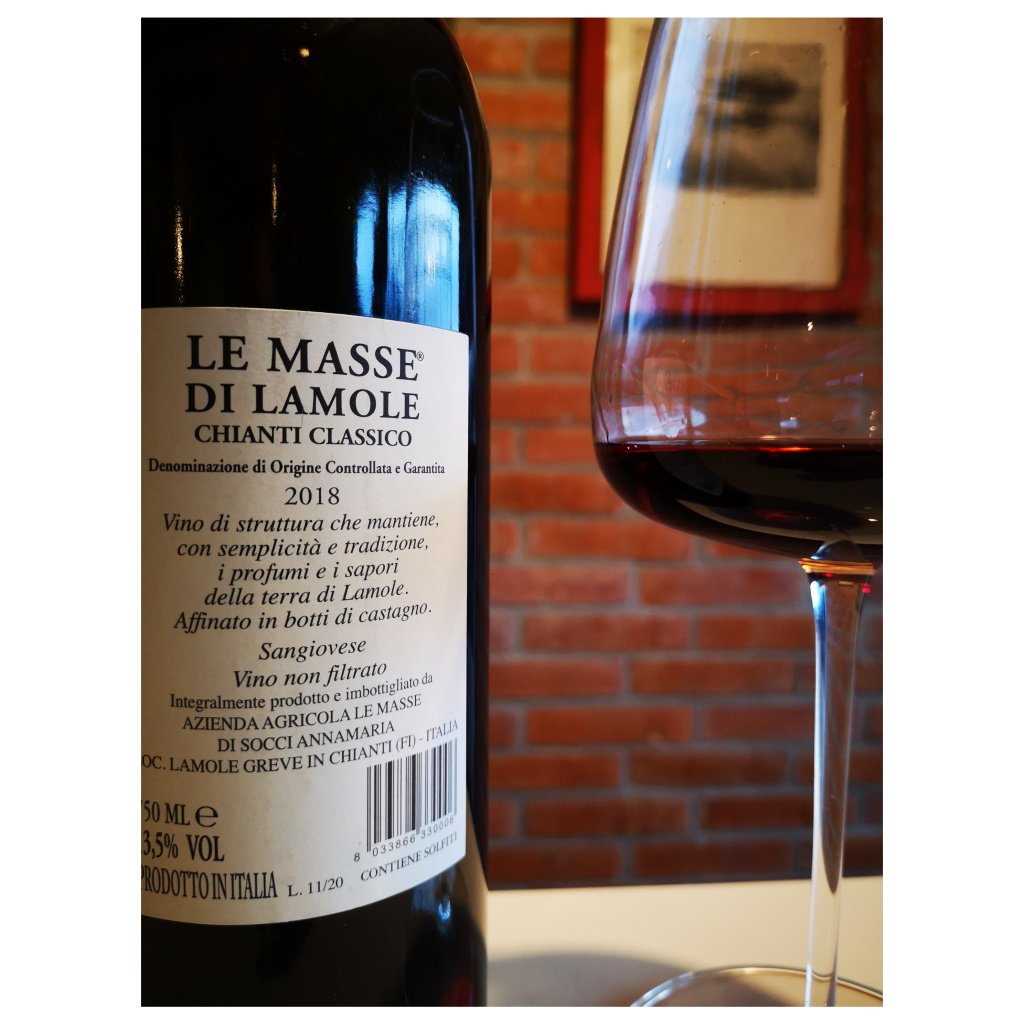 Enonauta/Degustazione di Vino #313 - review - Chianti Classico 2018 - Le Masse di Lamole | L'essenza del Terroir ben spiegata in toscano