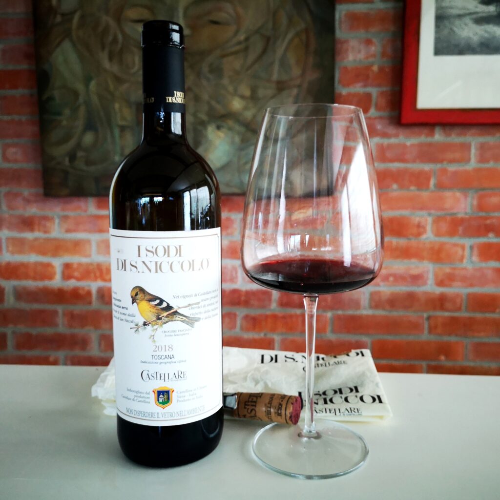 Enonauta/Degustazione di Vino #337 - review - I Sodi di San Niccolò 2018 - Castellare di Castellina | Uno dei primi autentici Supertuscan