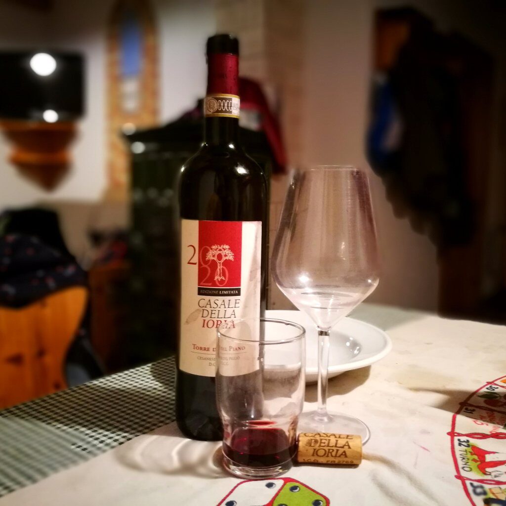Enonauta/Degustazione di Vino #339 - review - Cesanese del Piglio "Torre del Piano" 2020 - Casale della Ioria | rustico e Vivace Cesanese