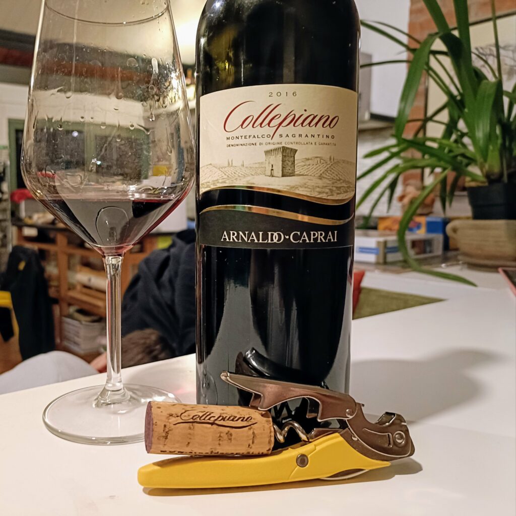 Enonauta/Degustazione di Vino #381 - review - Sagrantino di Montefalco Collepiano 2016 - Arnaldo Caprai | Tannico non solo tannico