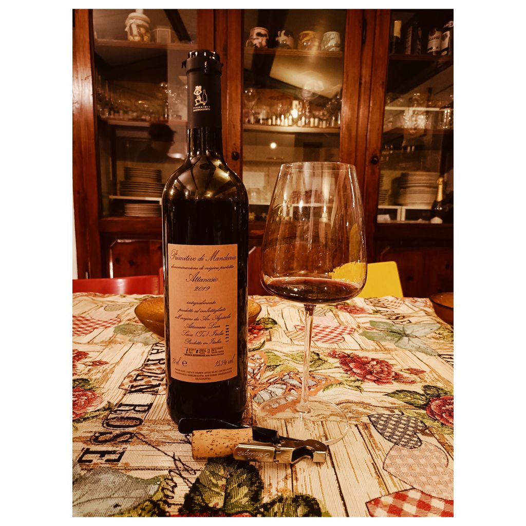 Enonauta/Degustazione di Vino #333 - review - Primitivo di Manduria 2019 - Luca Attanasio | Vino sontuoso, tonico, gustoso