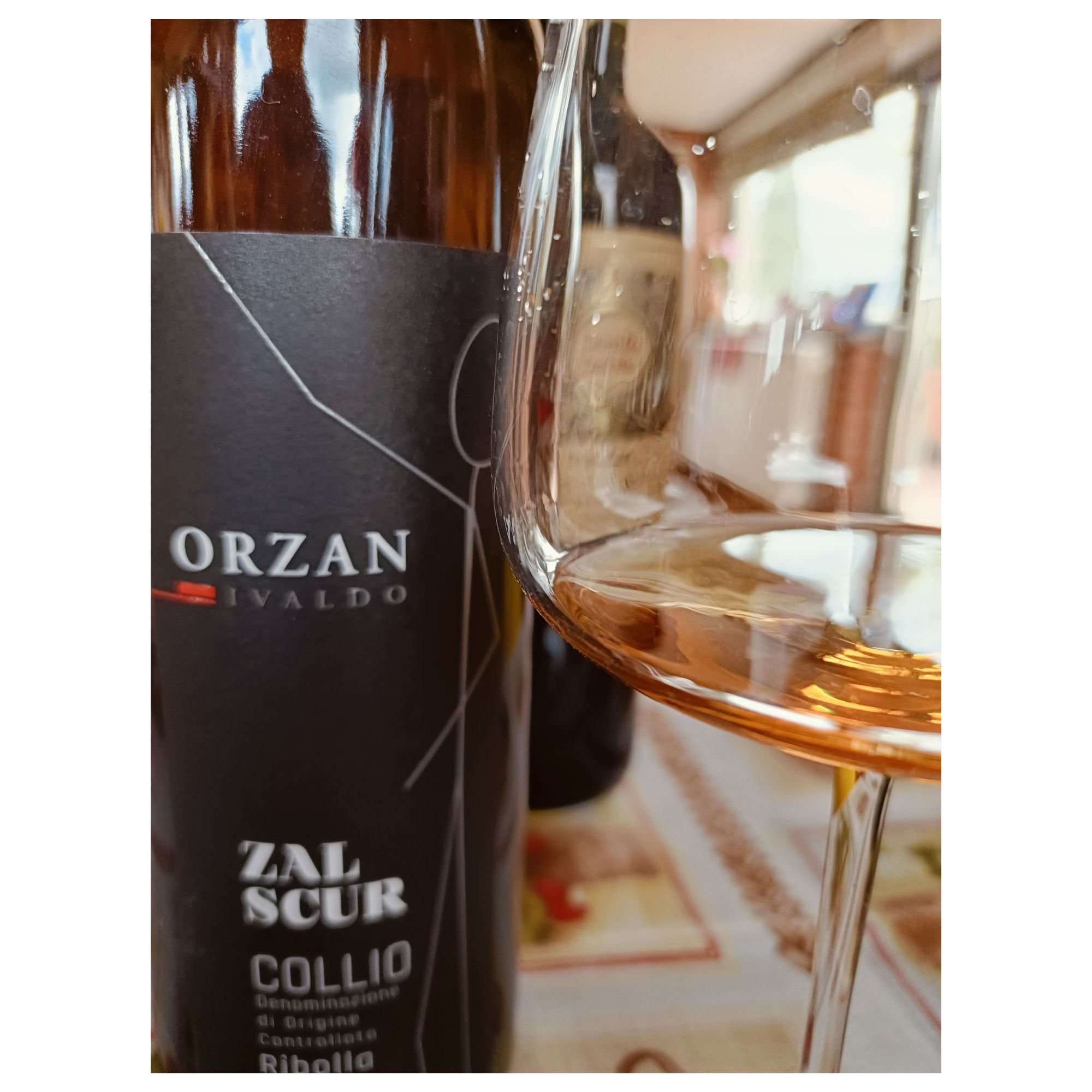 Enonauta/Degustazione di Vino #410 - review - Zal Scur 2016 - Ivaldo Orzan | ottima ribolla macerata da Capriva del Friuli